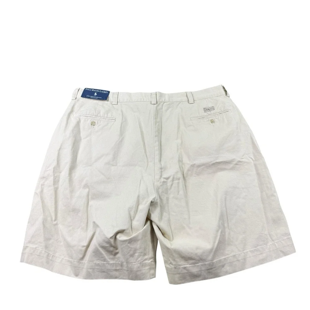 Polo Ralph Lauren Phillip VTG Shorts Mens 40 Light Tan Khaki Chino NWT
